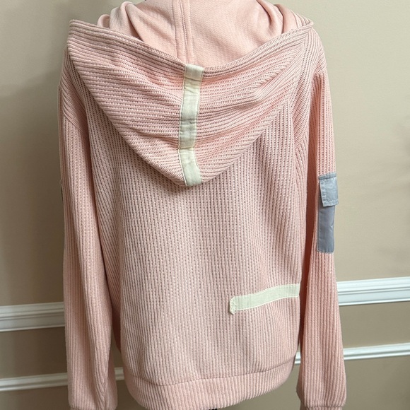POL Blush Hooded Jacket with Floral Accents - Picture 6 of 8